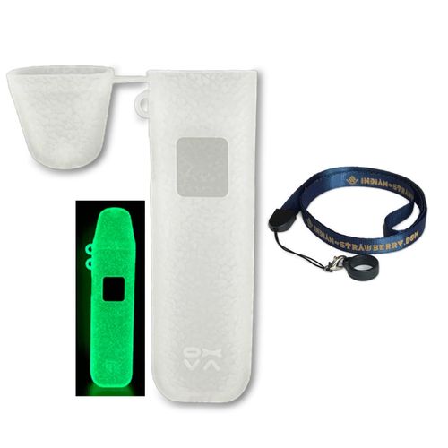 OXVA Xlim PRO Compatible Silicone Case & Neck Strap, White, Modern