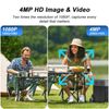 4PCS 4MP Solar Wifi Security Camera Wireless 2-Way Audio Color Night Vision PIR