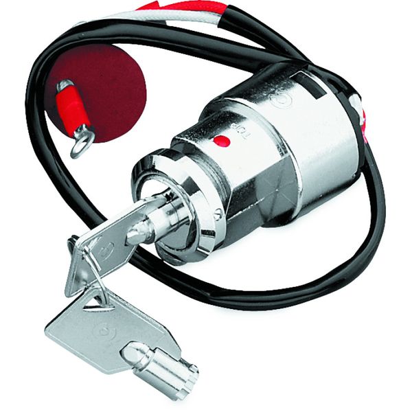 Twin Power 2-Wire Round Key Ignition Switch for Harley FXDL 1993-1995