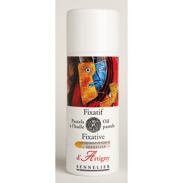 SENNELIER D'Artigny Oil Pastel Fixative, 1 Count (Pack of 1), Clear