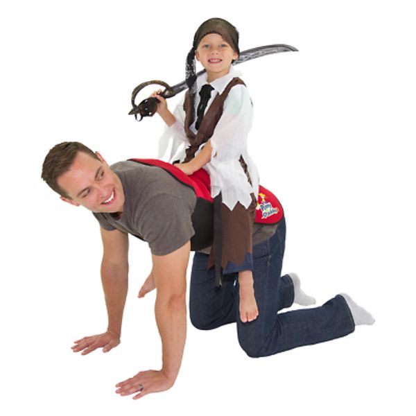 'Pony Up Daddy' Child Toddler Riding Saddle Horse Back Ride Toy Joke Dad Gift