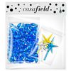 108 Replacement Blue Ceramic Christmas Tree Twist Light Bulbs, 3 Star Toppers