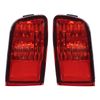 ApplianPar 2Pcs Rear Left and Right Bumper Reflector Light for 4Runner 2003 2004 2005