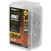 Power Pro 116959 Multi-Material Screws, Yellow, 116 Piece