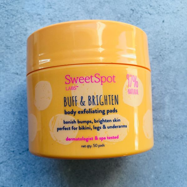 SweetSpot Labs Buff & Brighten Body Exfoliating Pads 50 Full Size