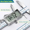 Digital Calipers, DITRON 6" Vernier Caliper- Electronic Micrometer with Large...