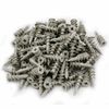 60x Self Drilling Wall 50 lbs Threaded Drywall Plastic Anchors for #8-10 Screws