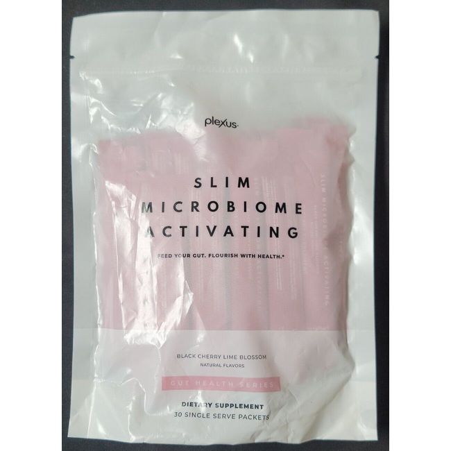 Plexus Slim 30 Packets Microbiome Activating Formula New Sealed Bag Exp. 12/2024