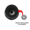 BornFeel Trekking Pole Replacement Tips 16 Pack Hiking Pole Rubber Tips Walking Stick Tips End Caps Protectors