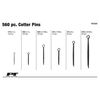 Performance Tool W5205 560pc Cotter Pin Assortment