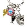 FC Bayern München Key Ring Success I Football, multicoloured