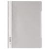 Durable 252310 Clear View Folder-Report File A4 PP, Grey - Pack of 25