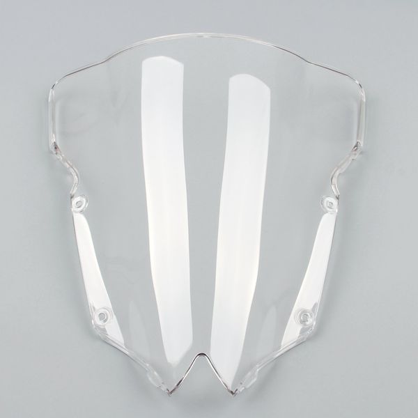 Artudatech Windshield Windscreen Double Bubble For Yamaha YZF R6 600 2008-2015 Clear