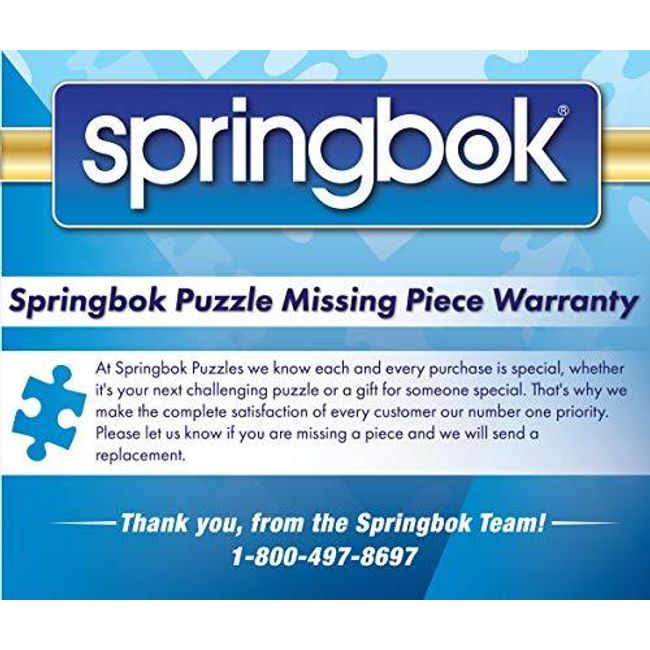 Puzzle Extras  Springbok-puzzles