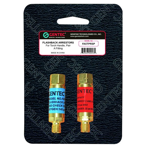GENTEC FA5TPRSP Pair Flashback Arrestor