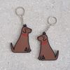 Sweet William Chocolate Labrador Keyring