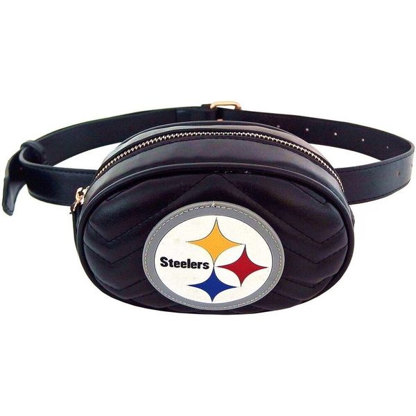 Pittsburgh Steelers Cuce Women Faux Leather Belt Bag