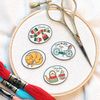 Time for Tea: Teapot and Cup Hard Enamel Needle Minder