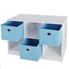 6 Cube Storage organizer Durable Bookcase Shelves Storage Rack Office/Home Use