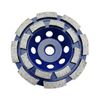 DT-DIATOOL 4 Inch Concrete Grinding Wheel Granite Marble with Double Row Diamond Segment