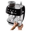 SMEG espreso coffe mchine w/grinder blck