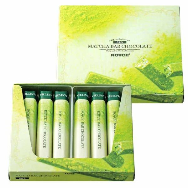 ROYCE Matcha Bar Chocolate (6 Pieces)