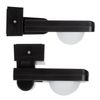 Maclean MCE243 B Infrared motion sensor with twilight sensor 360° degree detection range up to 20m Sensor IP65 max 2000W (Black)