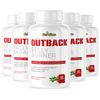 Outback Belly Burner-Gut & Digestive Support- 5 Bottles- 300 Capsules