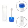 Plastic Specimen Cup Specimen Bottles 30ml Stool Containers Sample Cups with Spoon Lid (without Label Laboratory, 15 PCS), Red