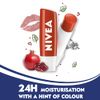 NIVEA Lip Balm, Pomegranate Shine, 4.8g