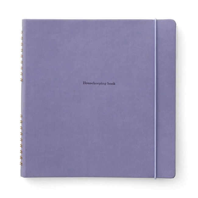 Household Book, Notebook, Housekeeping Book, Pavo, Hightide, Easy, Household Book, Lavender