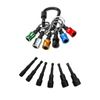 Magnetic Hex Keychain - 1/4", 5/16", 3/8", 7/16", 1/2", 9/16"