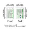 Cranial Nerve Exam Vertical Badge Card (1 Card)