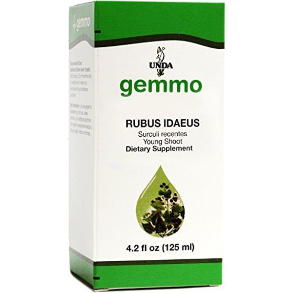 UNDA Gemmo Therapy Rubus Idaeus | Raspberry Young Shoot Extract | 4.2 fl. oz.