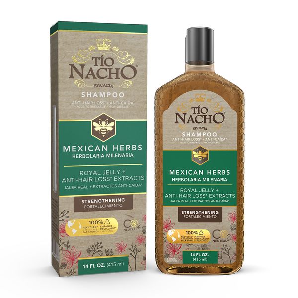 Tio Nacho Strengthening Mexican Herbs Shampoo 14 Fl Oz