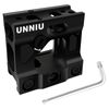 unniu Red Dot Riser Mount – 2" Height Optic Sight Scope Mount, Compatible with T1/T2, H1/H2, Romeo 5, CompM5 Black