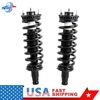 Front Shocks Struts W/ Coil Spring For Chevy Trailblazer GMC Envoy Saab 9-7x