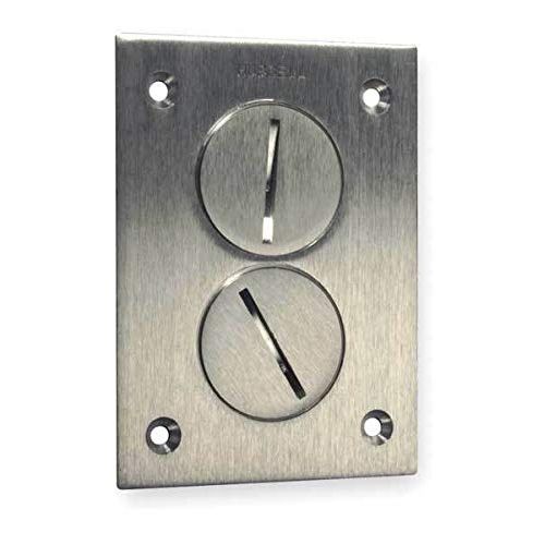 Floor Box Cover,1-Gang,3 in - HUBBELL WIRING DEVICE-KELLEMS SA3625