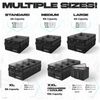 Car Trunk Organizer, Collapsible Multi Compartment SUV Organizer, Foldable St...