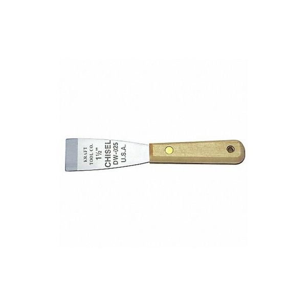 Scraper, Chisel, 1-1/2in., Stainless Steel