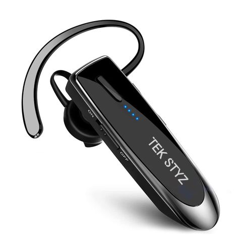 Bluetooth 5.3 Headset Compatible with Motorola Edge S Pro Wireless Earpiece, IPX5 Waterproof, Dual Microphones, Noise Reduction, 60 Days Standby + 22Hrs HD Talk Time!
