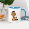CafePress Peanuts Franklin In Class 11 oz (325 ml) Ceramic Coffee Mug