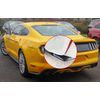 For Ford Mustang Gloss Black Rear Bumper Lip Splitter Diffuser Canard Spoiler