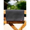 LeMieux Non-Slip Perforated Neoprene Half Pad Square - Black Large