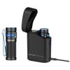 Olight Baton 4 Premium Rechargeable 1300 Lumen Flashlight w/Charging Case, 170M