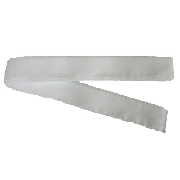 TOMAC HA-0412S14 Hachimaki Set of 10, White, 1.6 x 47.2 inches (4 x 120 cm)