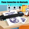 KVM Wireless Tattoo Thermal Stencil Printer Bluetooth or USB Interface Therma...