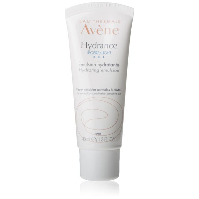 Eau Thermale Avene Hydrance LIGHT Hydrating Emulsion, Daily Face Moisturizer Cream, Non-Comedogenic, 1.3 Fl Oz (Pack of 1)