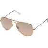 Ray-Ban RB3025 Aviator Metal Sunglasses: