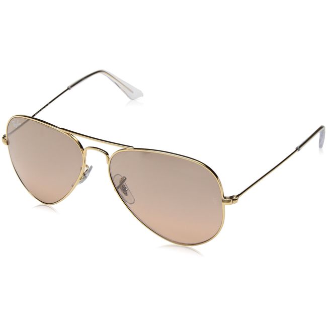 Ray-Ban RB3025 Aviator Metal Sunglasses: